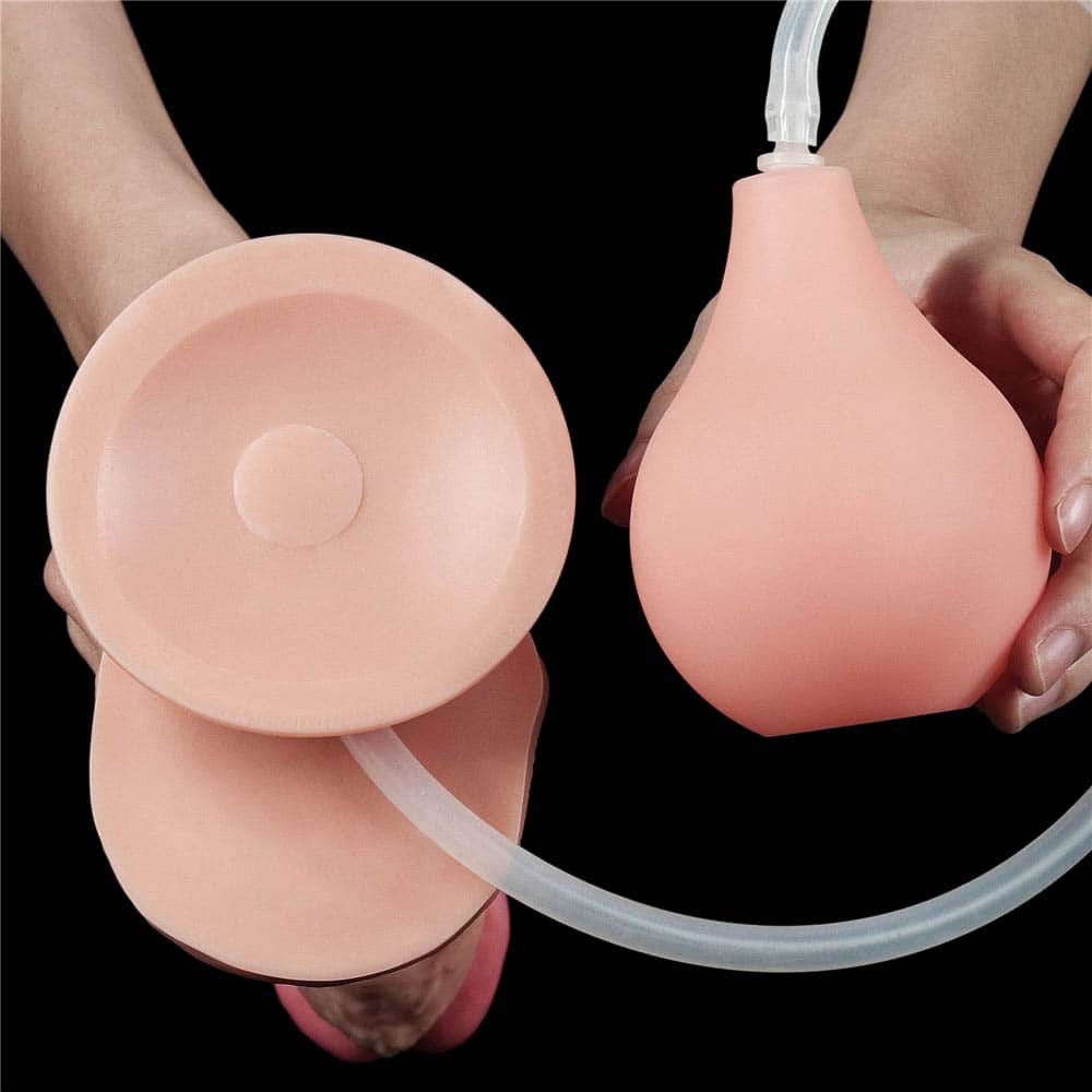 Extreme 10'' flesh-colored dildo