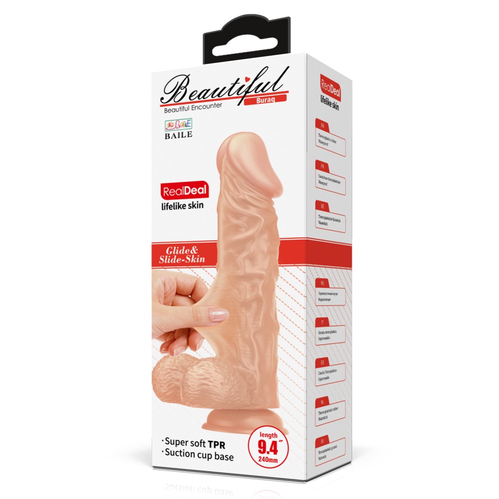 Beautiful 9.4-inch Buraq vibrator