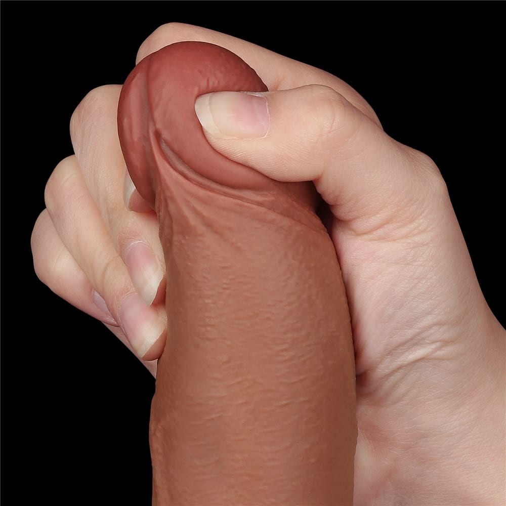 8.5'' Sliding Skin Dual Layer Brown Dong I_B15O50_3