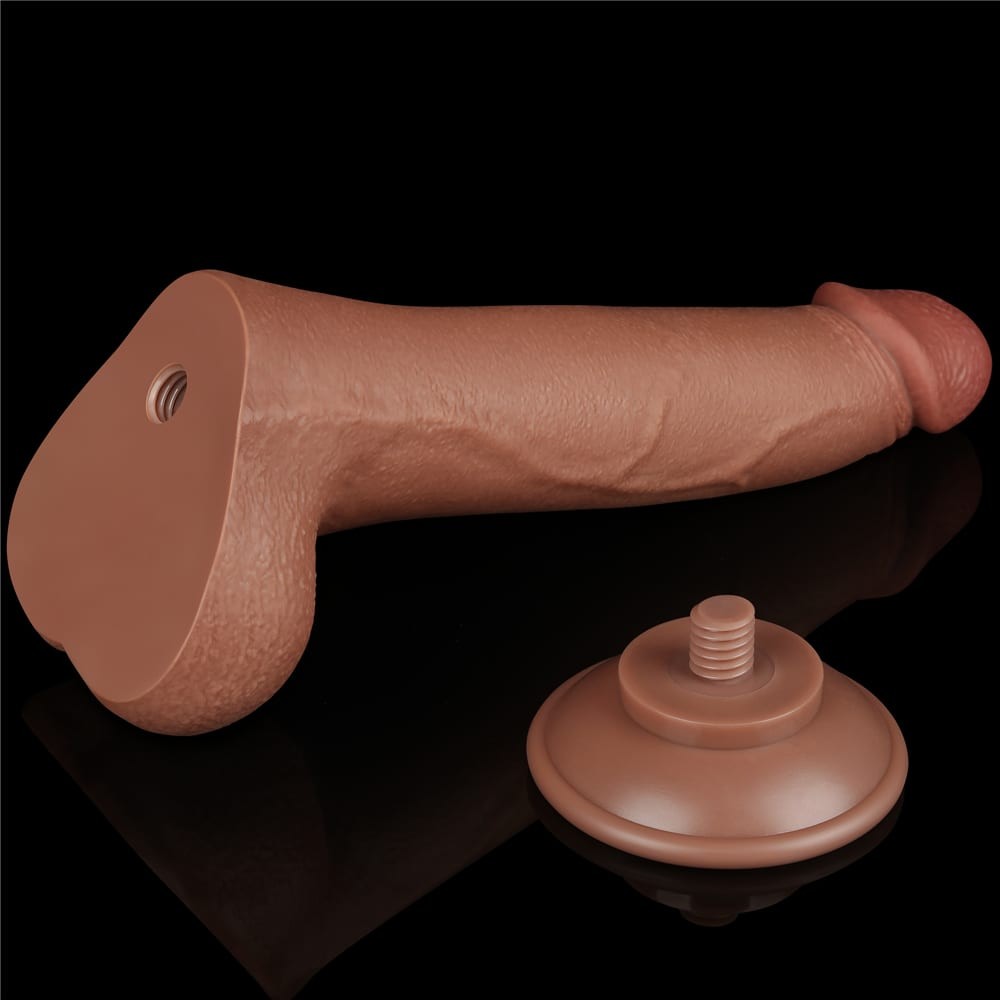 8.5'' Sliding Skin Dual Layer Brown Dong I_B15O50_3