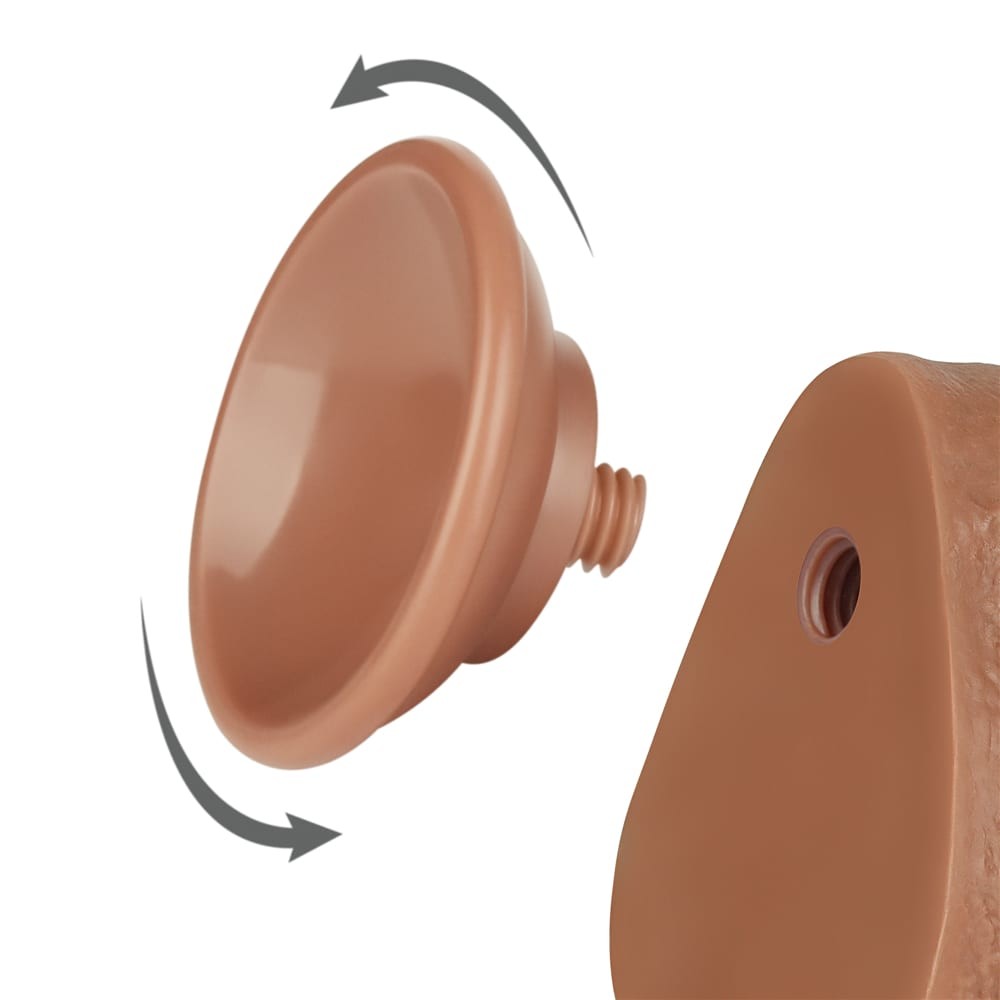 8.5'' Sliding Skin Dual Layer Brown Dong I_B15O50_3