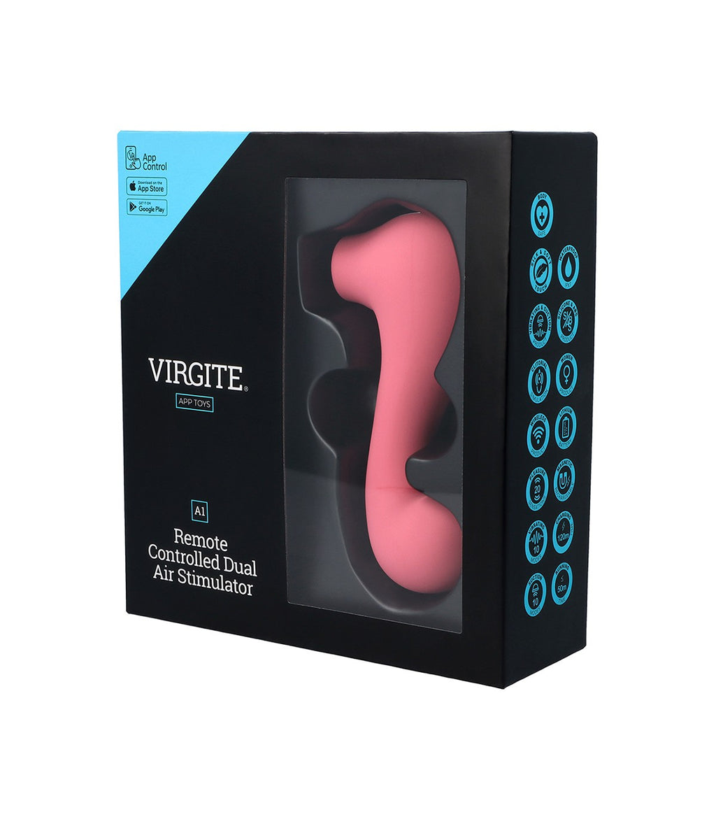 A1 REMOTE CONTROLLED DUAL AIR STIMULATOR