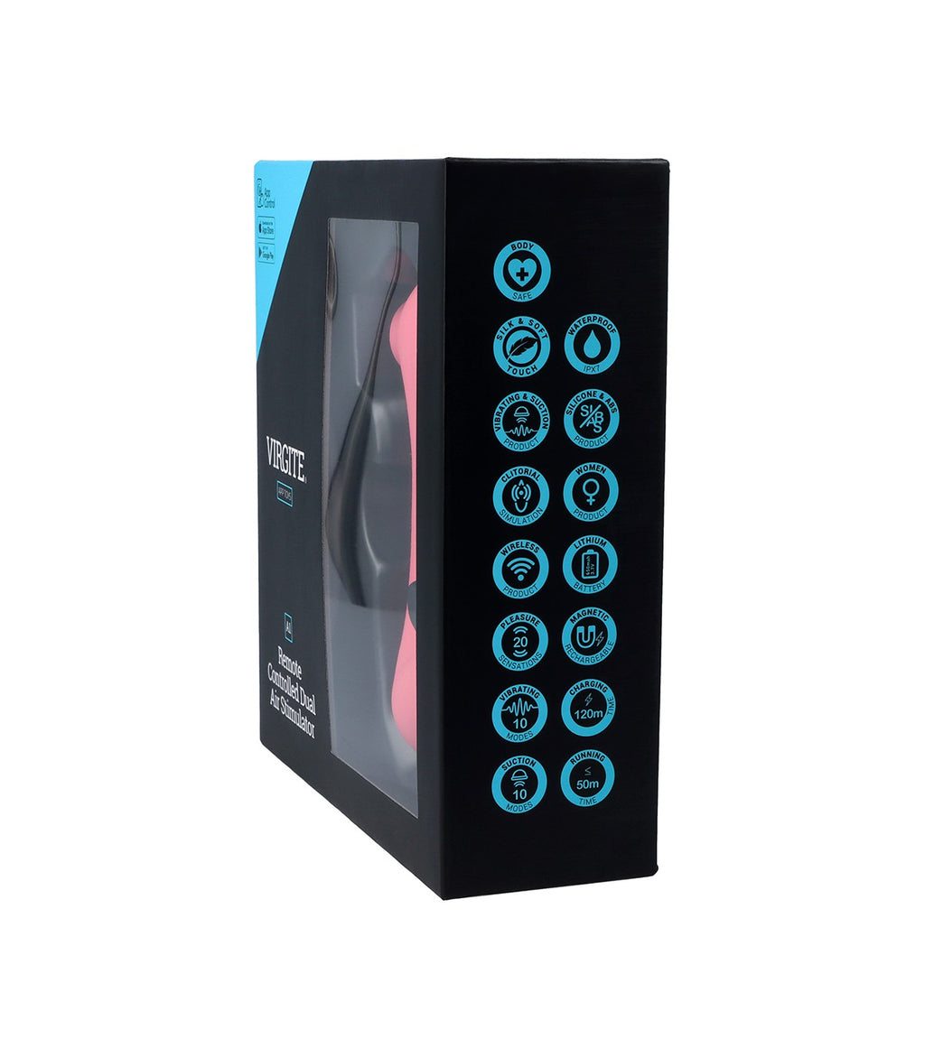 A1 REMOTE CONTROLLED DUAL AIR STIMULATOR