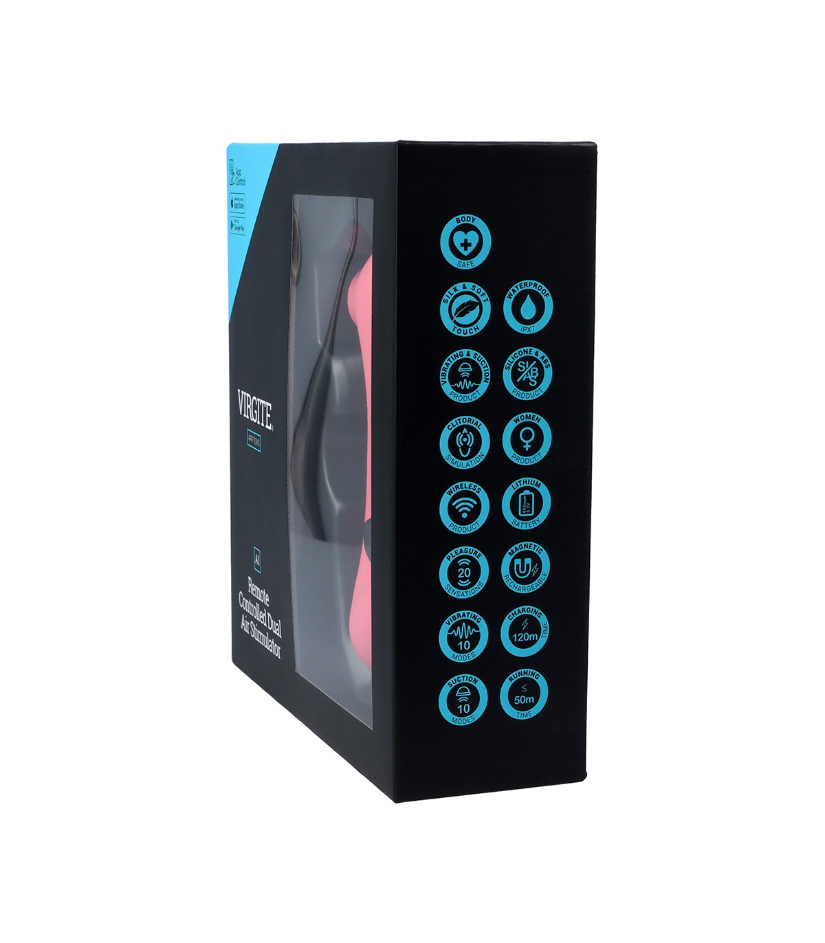 A1 REMOTE CONTROLLED DUAL AIR STIMULATOR