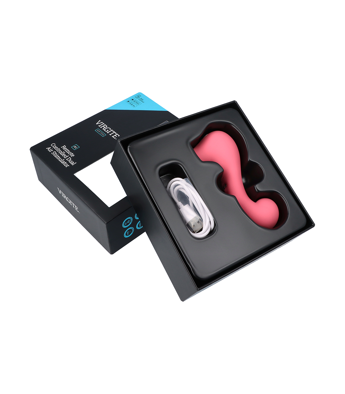 A1 REMOTE CONTROLLED DUAL AIR STIMULATOR