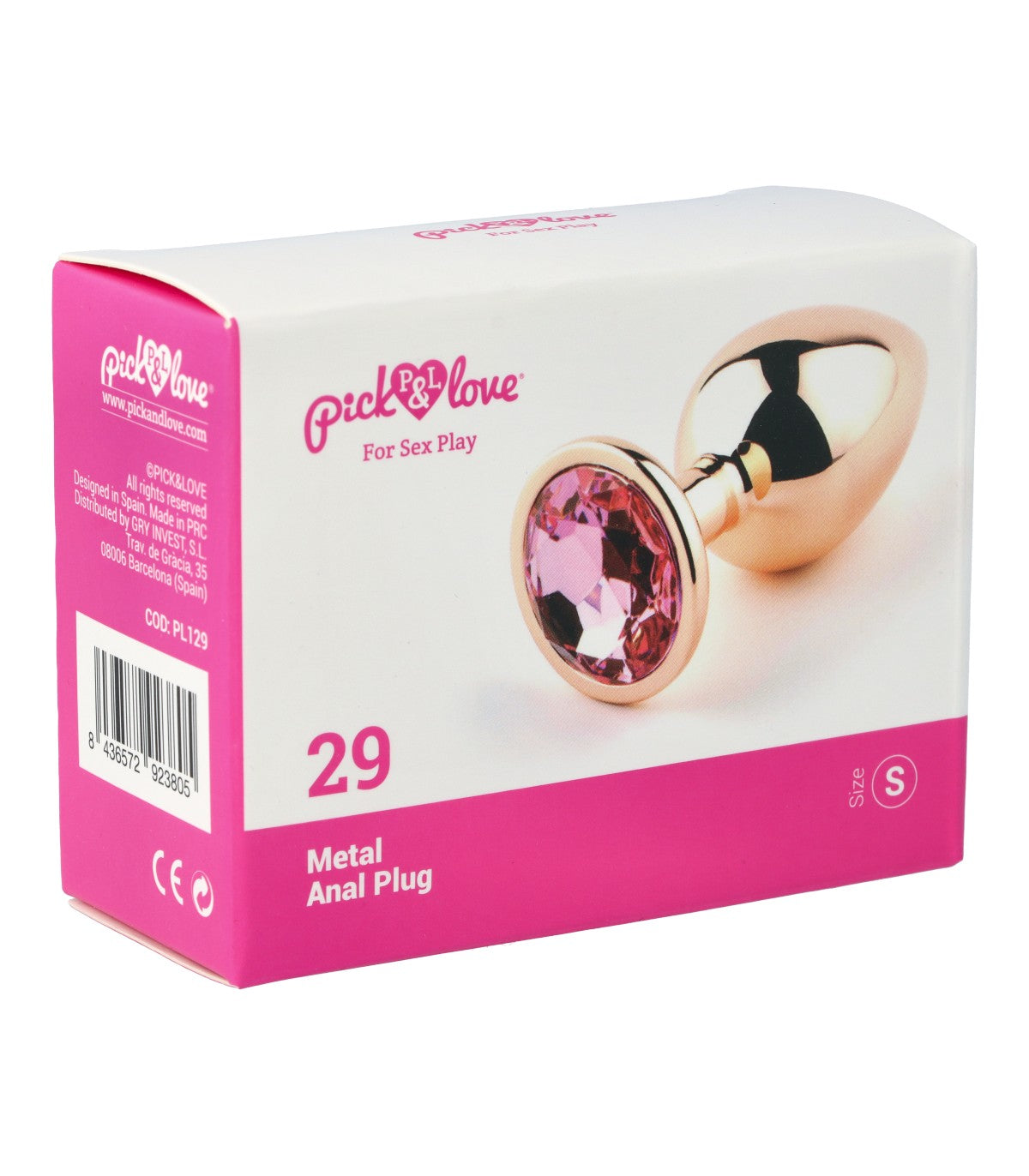 N. 29 METAL ANAL PLUG SIZE S