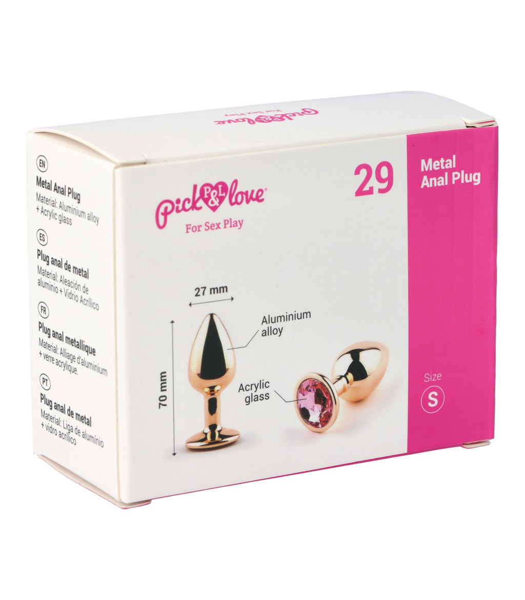 N. 29 METAL ANAL PLUG SIZE S