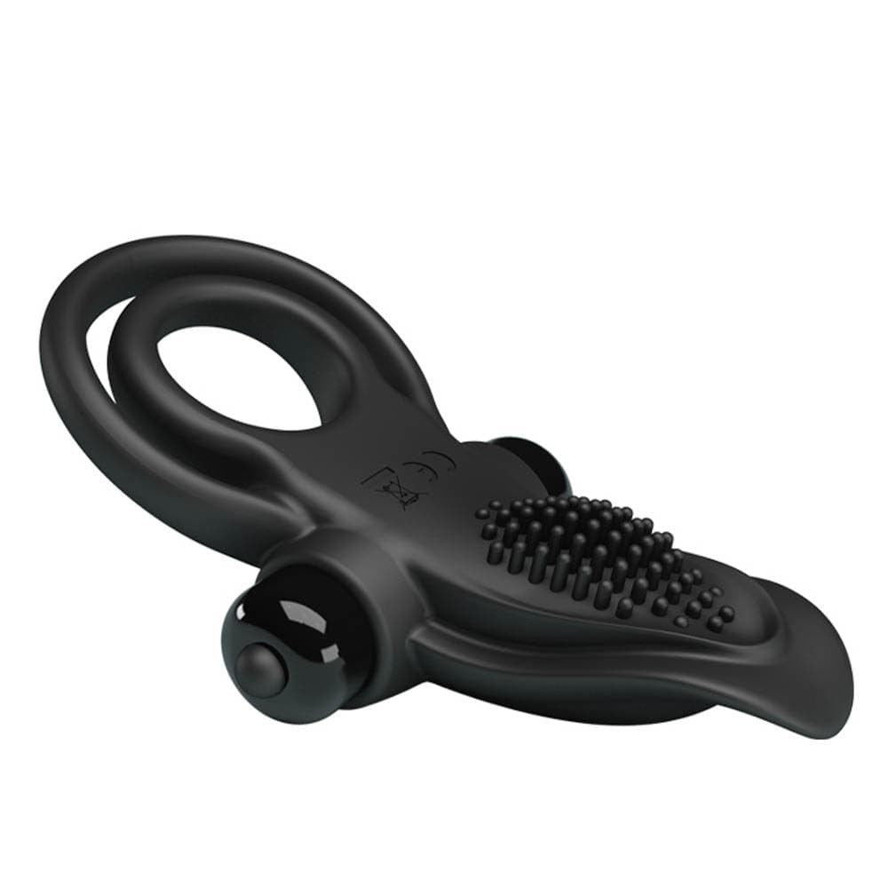 Pretty Love Vibrant Black Cock Ring