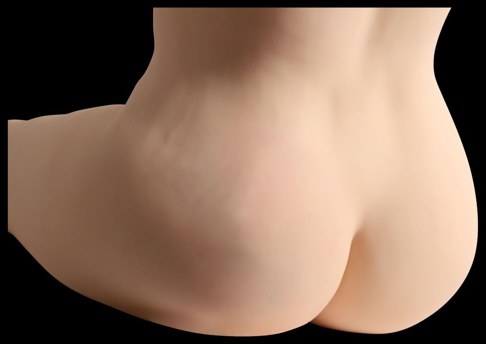 Torso masturbator with 2 sweet holes