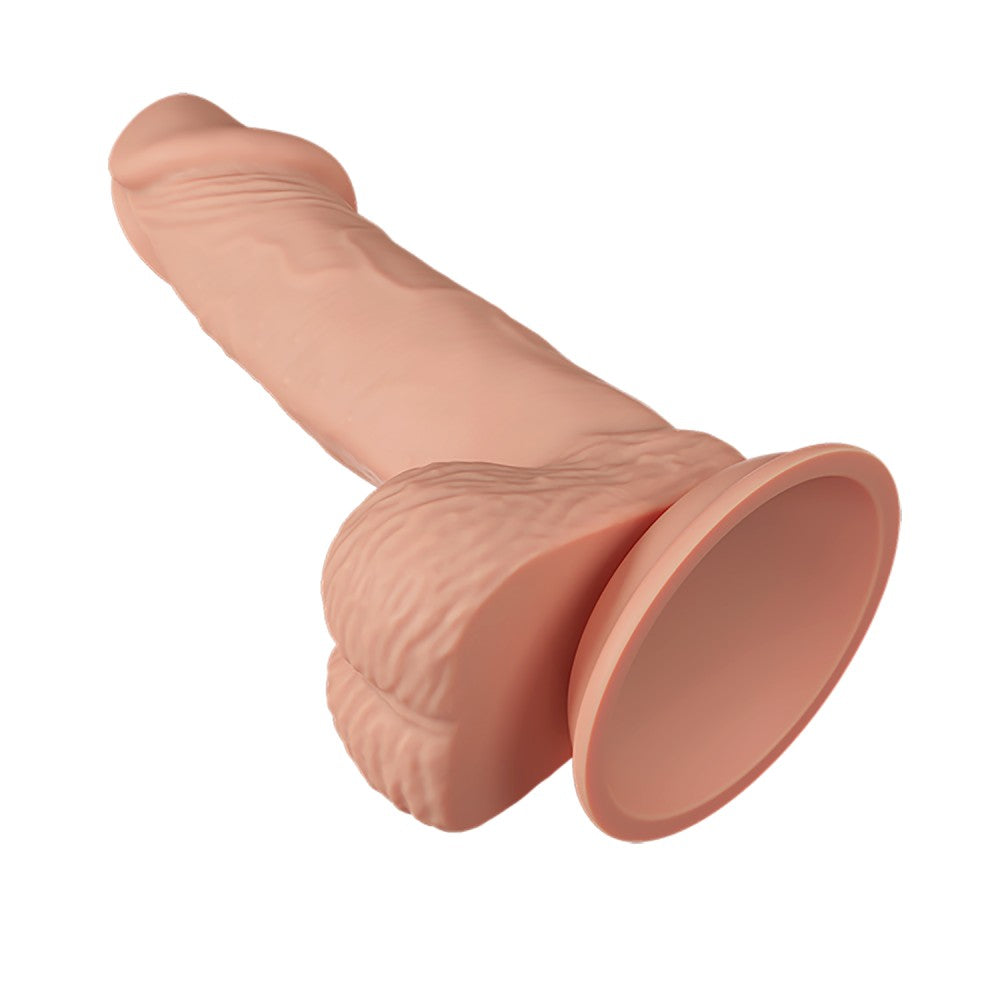 Beautiful Zebulon dildo 7.6" Flesh
