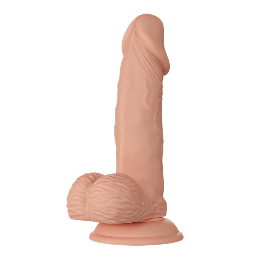 Beautiful Zebulon dildo 7.6" Flesh