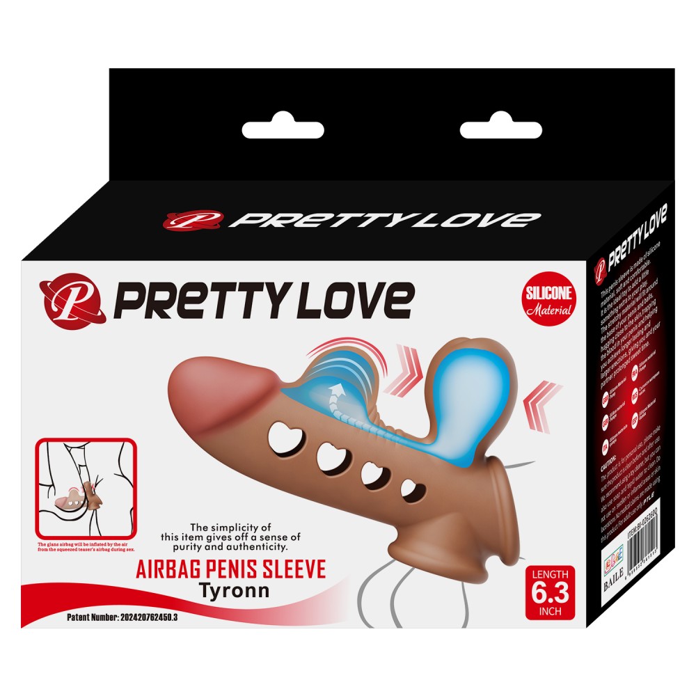 Pretty Love Tyronn Penis Sheath with Airbag