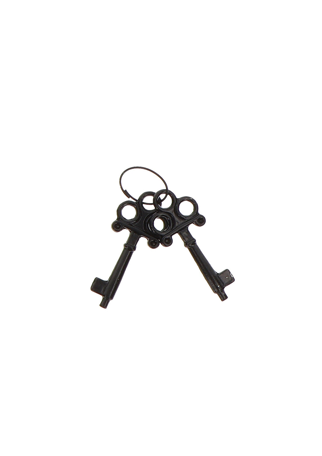 Black metal handcuffs