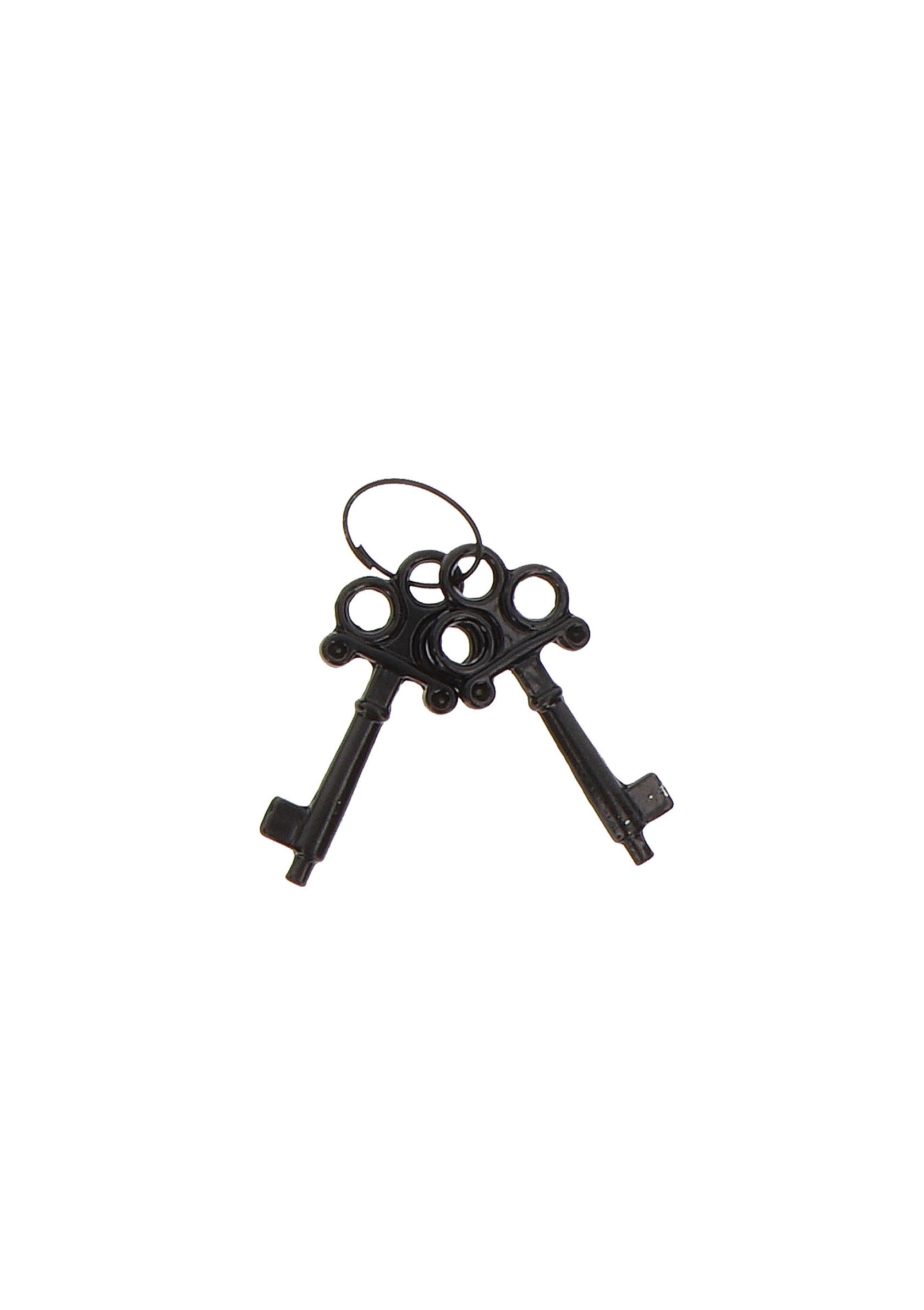 Black metal handcuffs