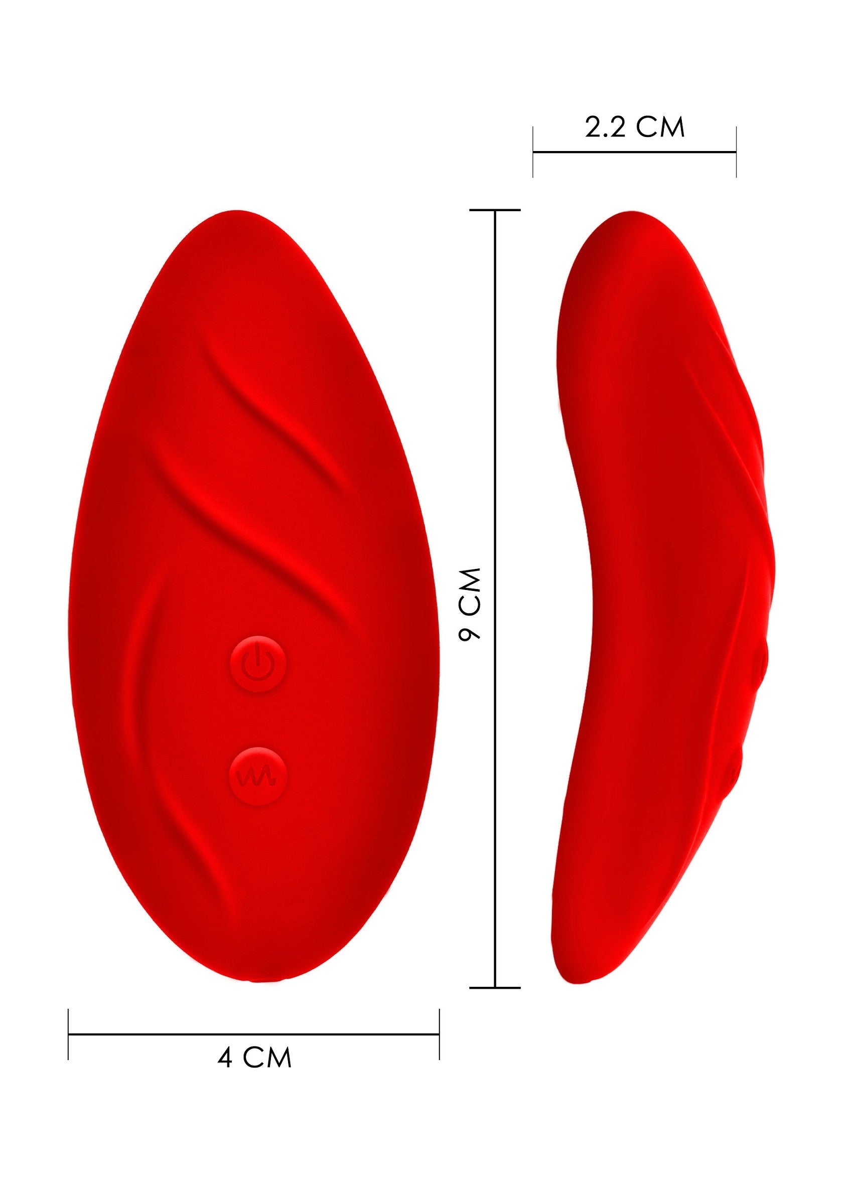 Divine Panty Vibrator red