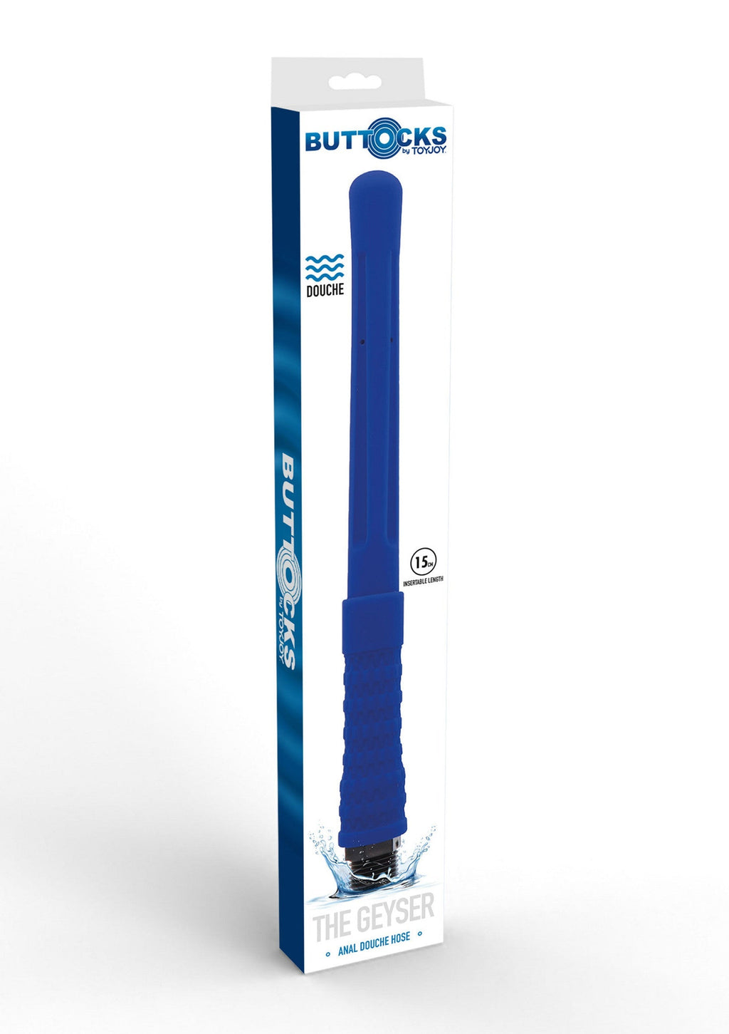 Geyser anal douche 15 cm blue