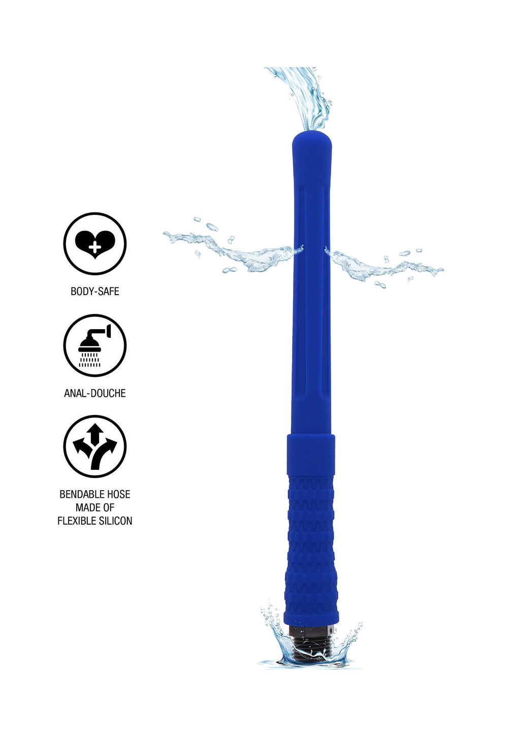 Geyser anal douche 15 cm blue