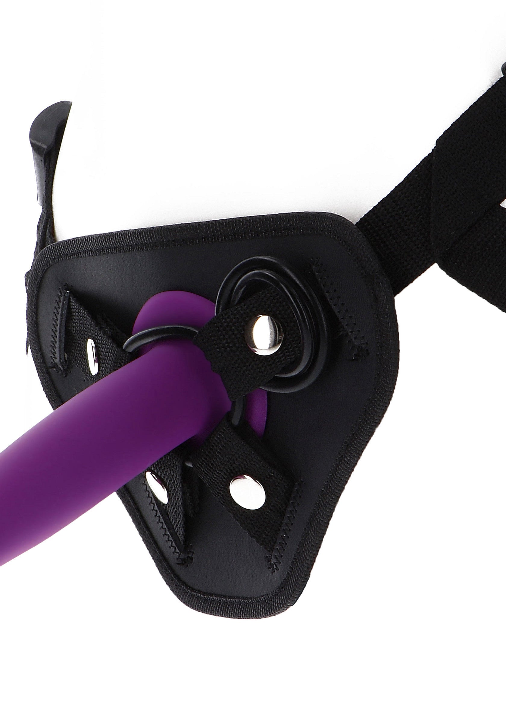 Full body harness with black strap