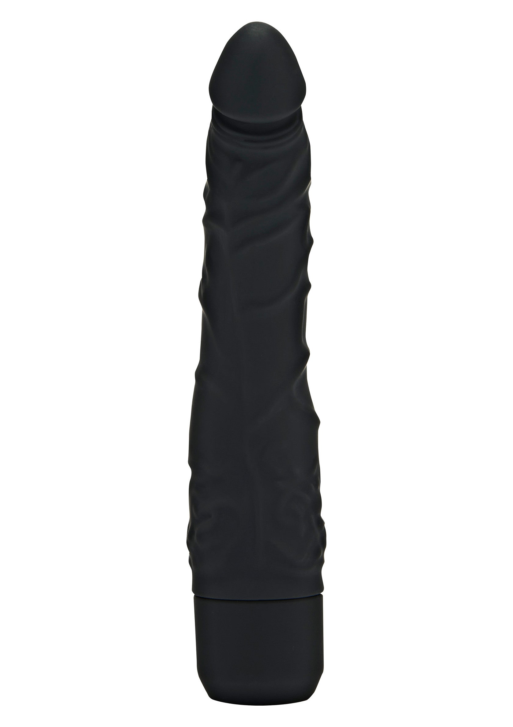 Classic slim black vibrator