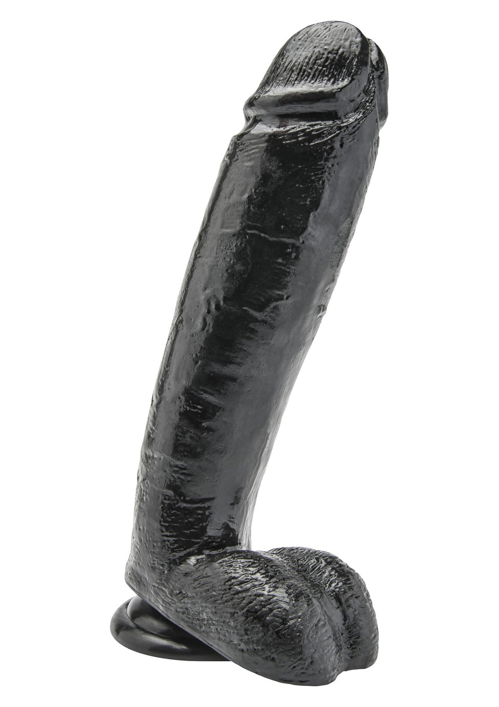 PVC Dildo 25.5 cm Black