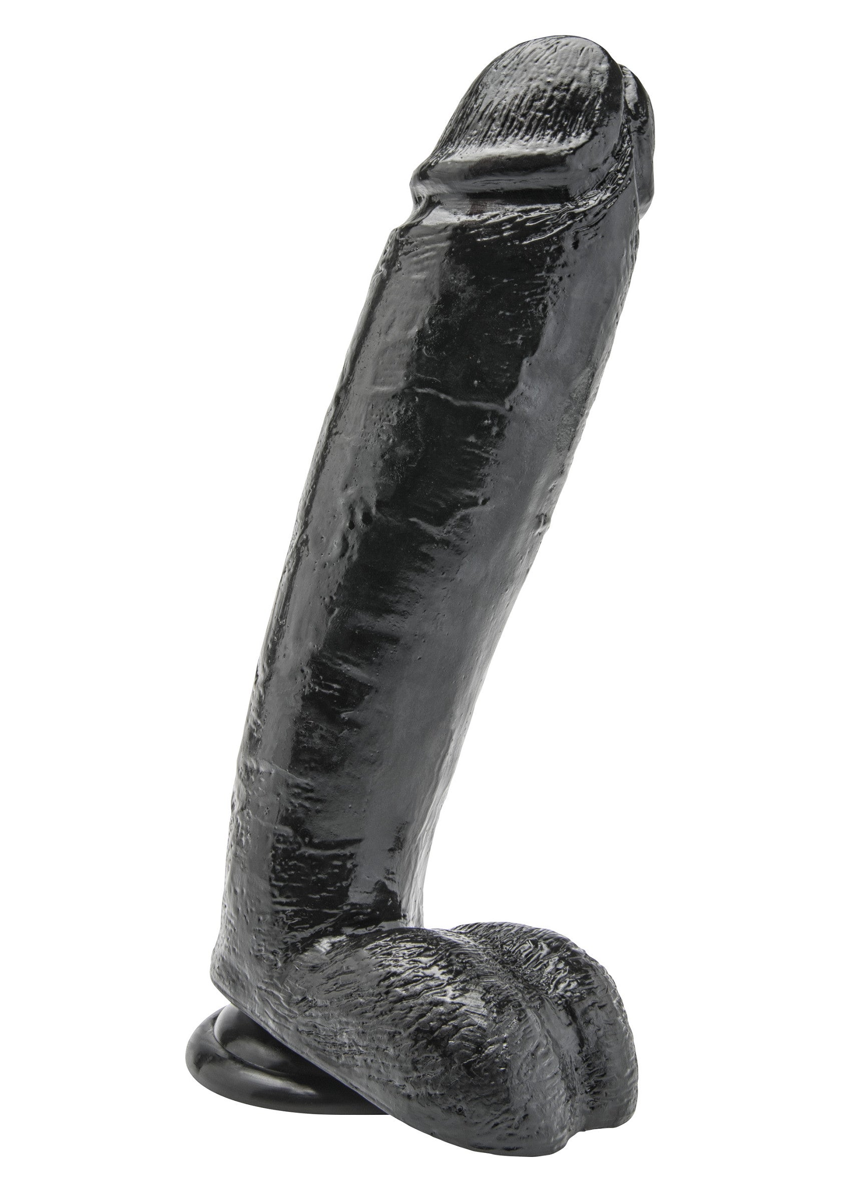 PVC Dildo 25.5 cm Black