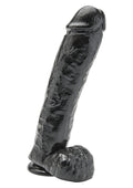 PVC Dildo 28 cm Black