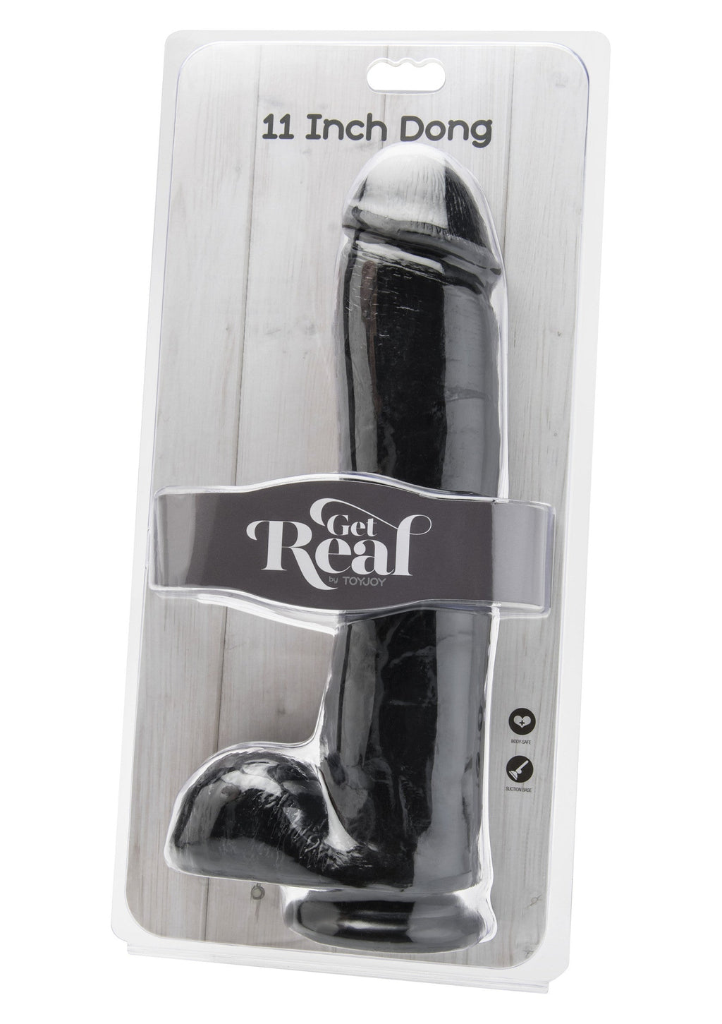 PVC Dildo 28 cm Black