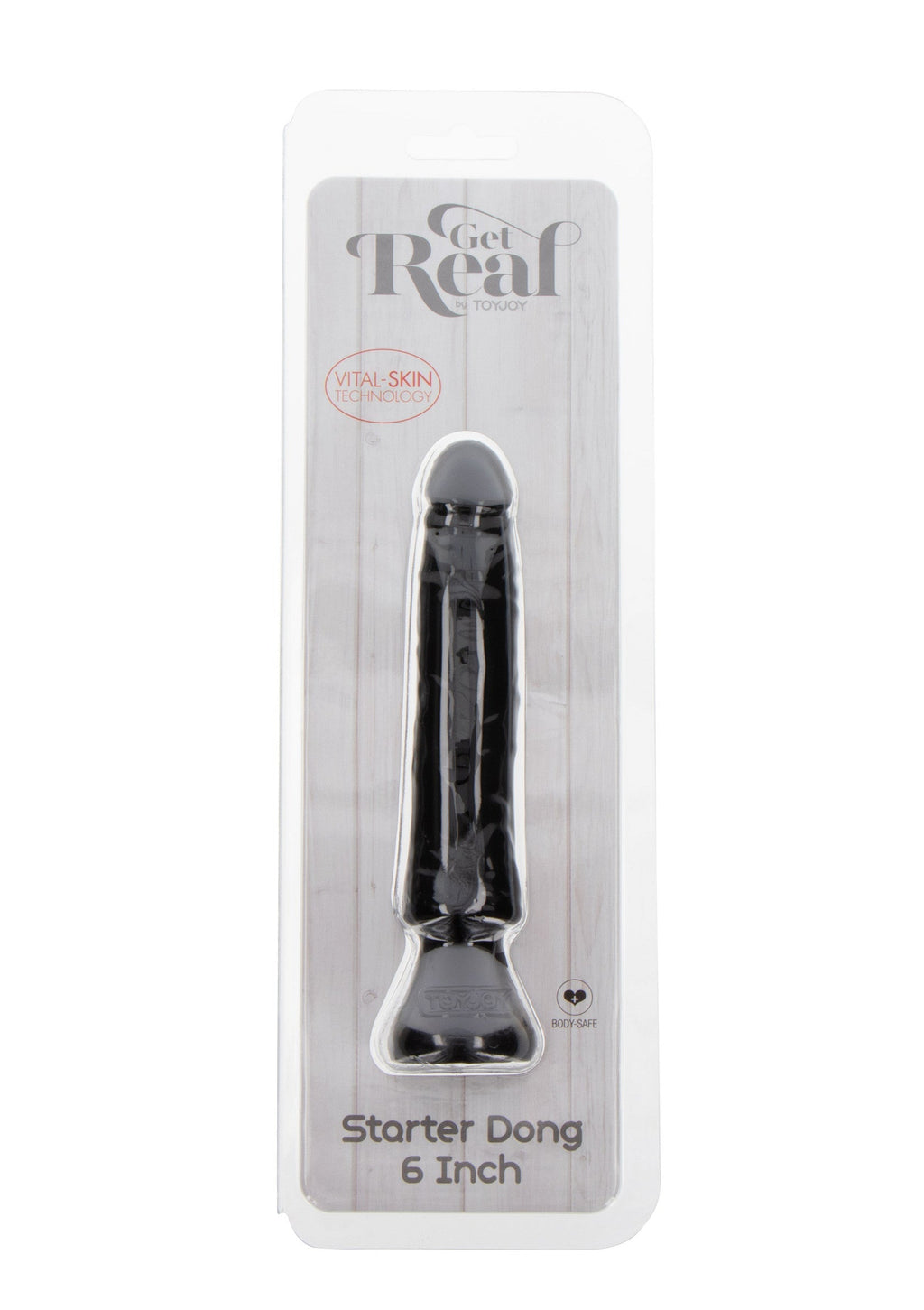 Black PVC Dong Starter 16 cm