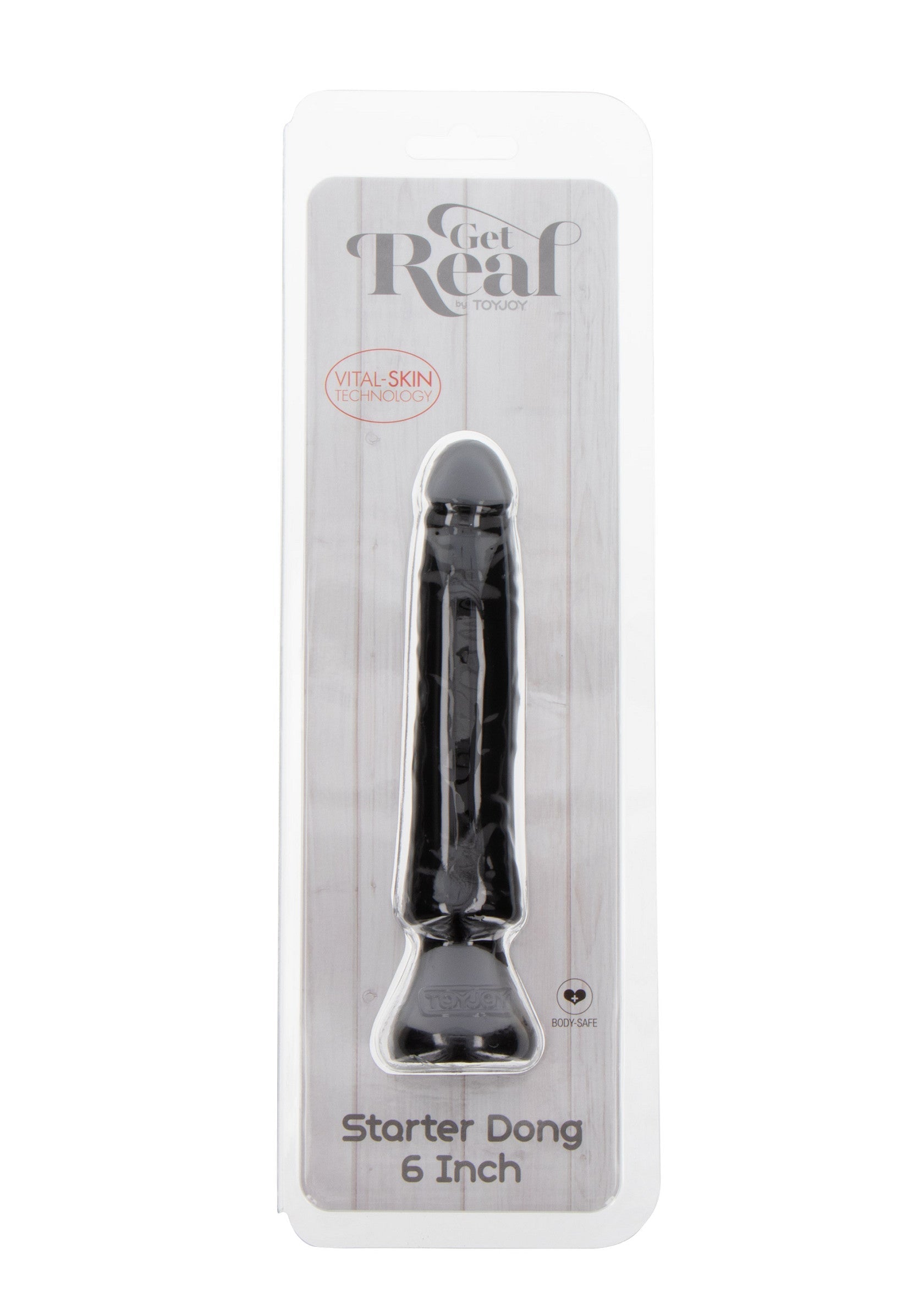 Black PVC Dong Starter 16 cm
