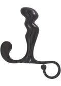 Prostate massager with black power plug