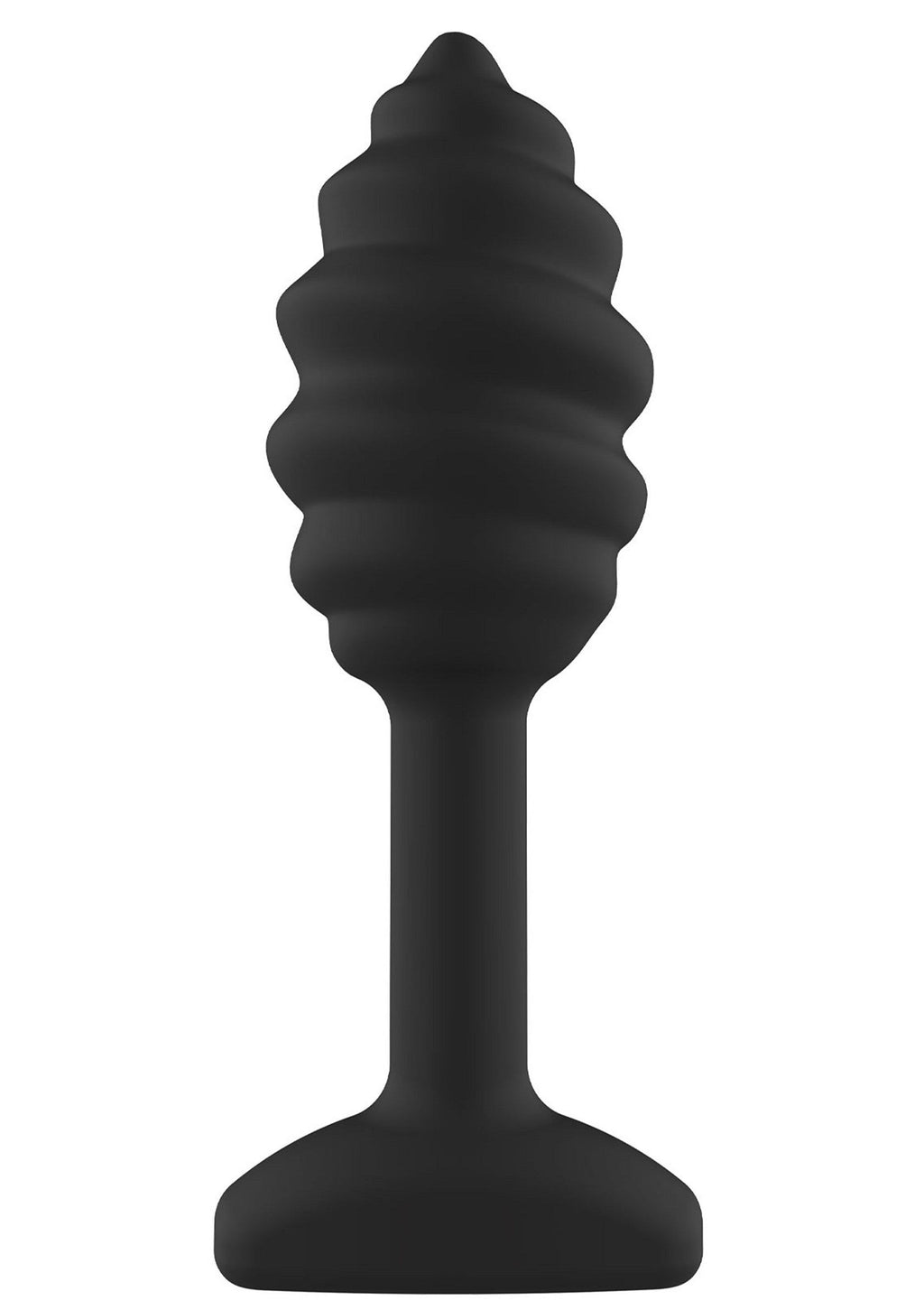 Black Swirl Butt Plug