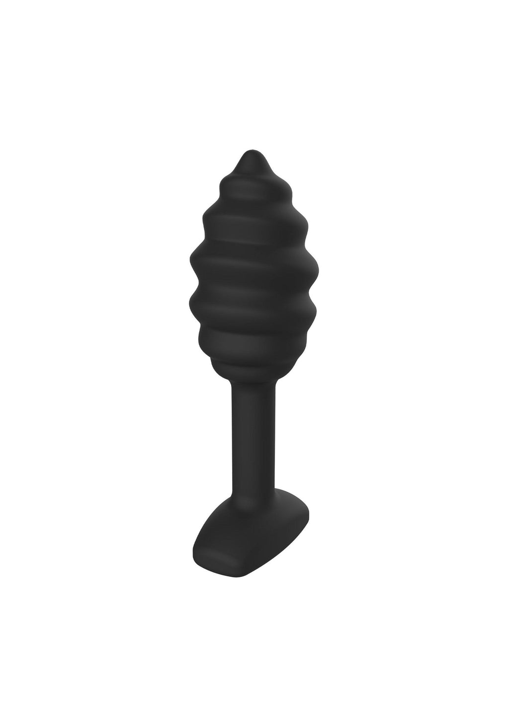 Black Swirl Butt Plug