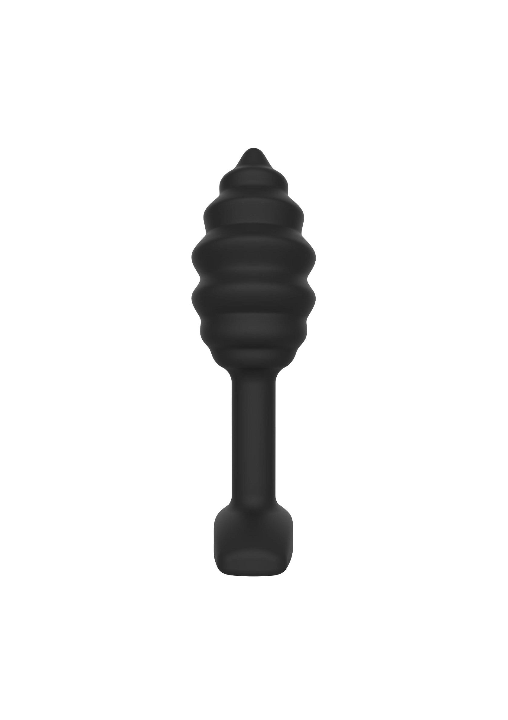 Black Swirl Butt Plug