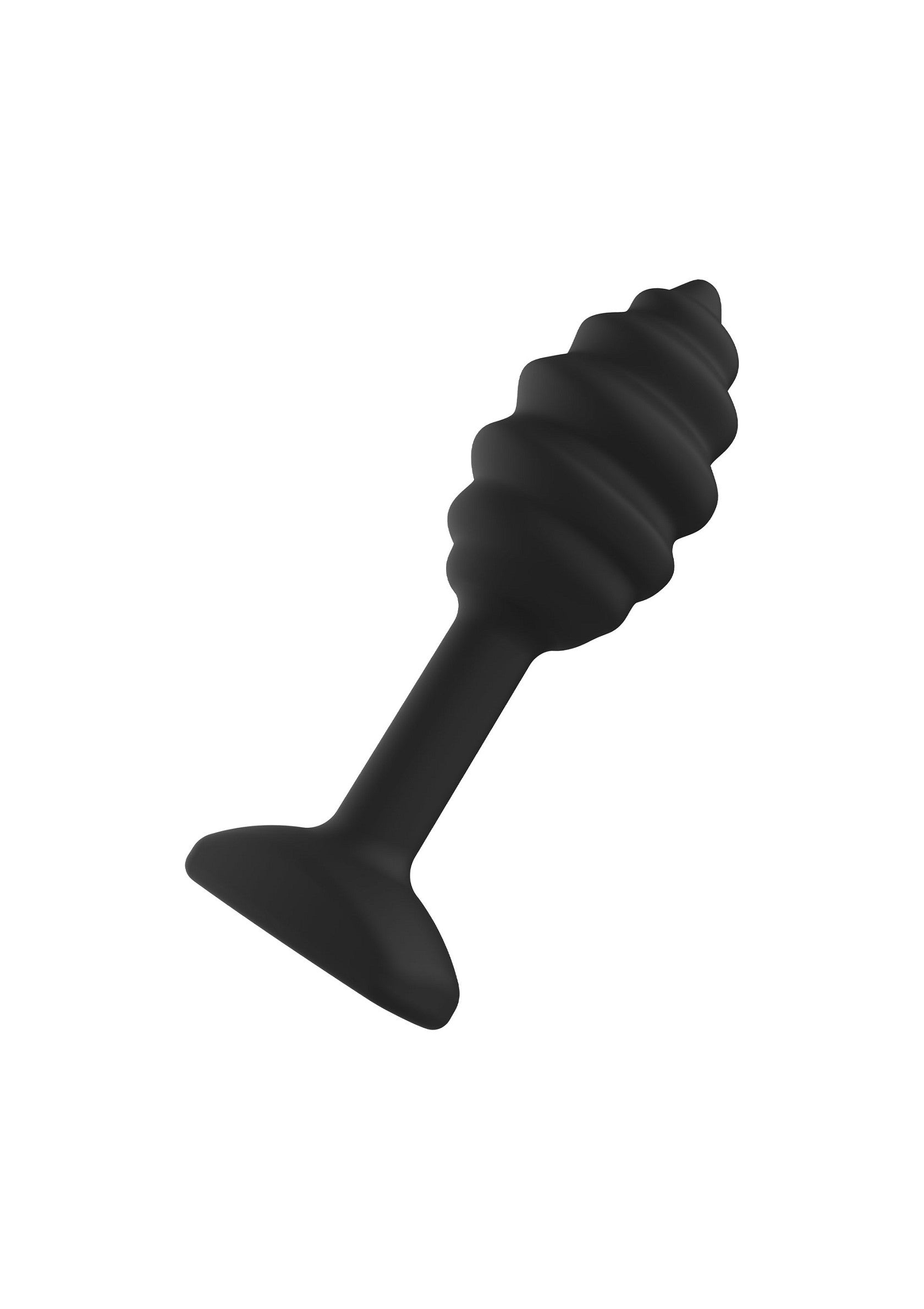 Black Swirl Butt Plug