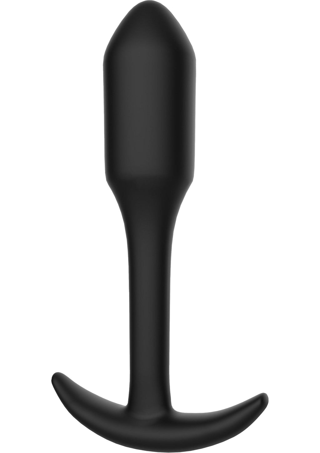 Smooth black XL anal plug
