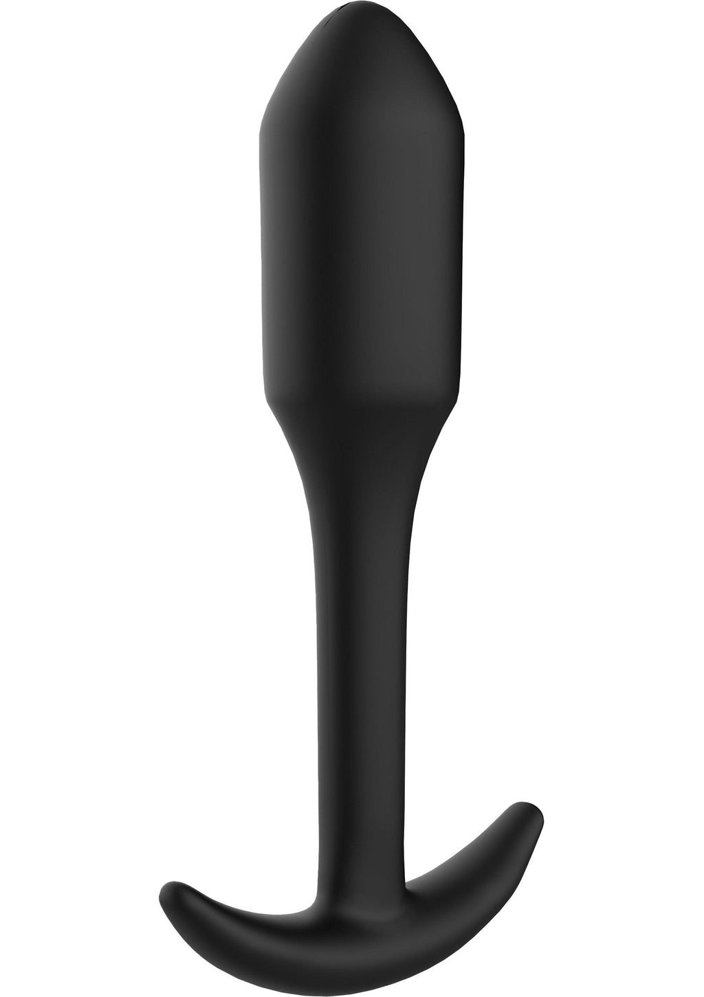 Smooth black XL anal plug