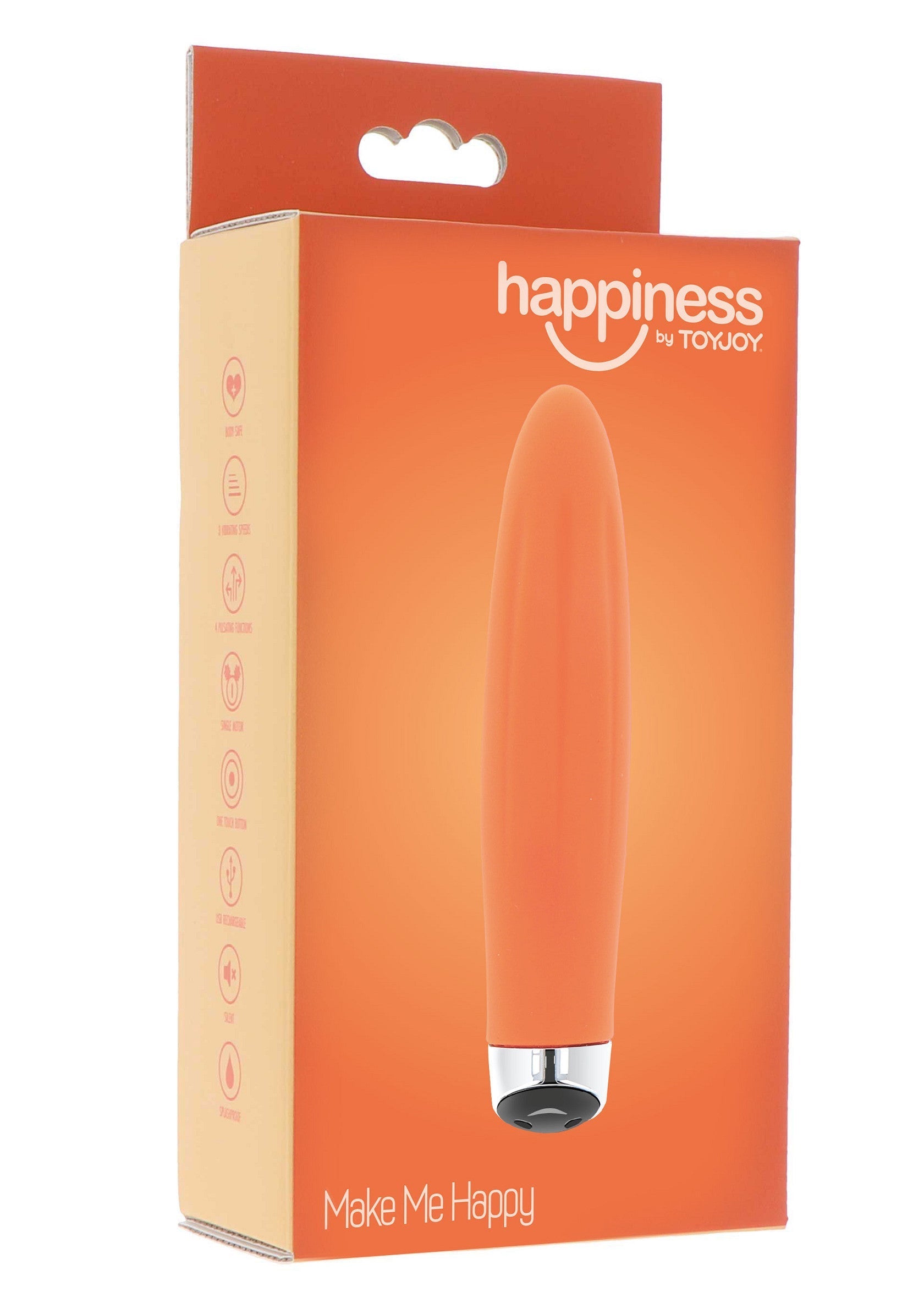 Orange Make Me Happy Vibrator