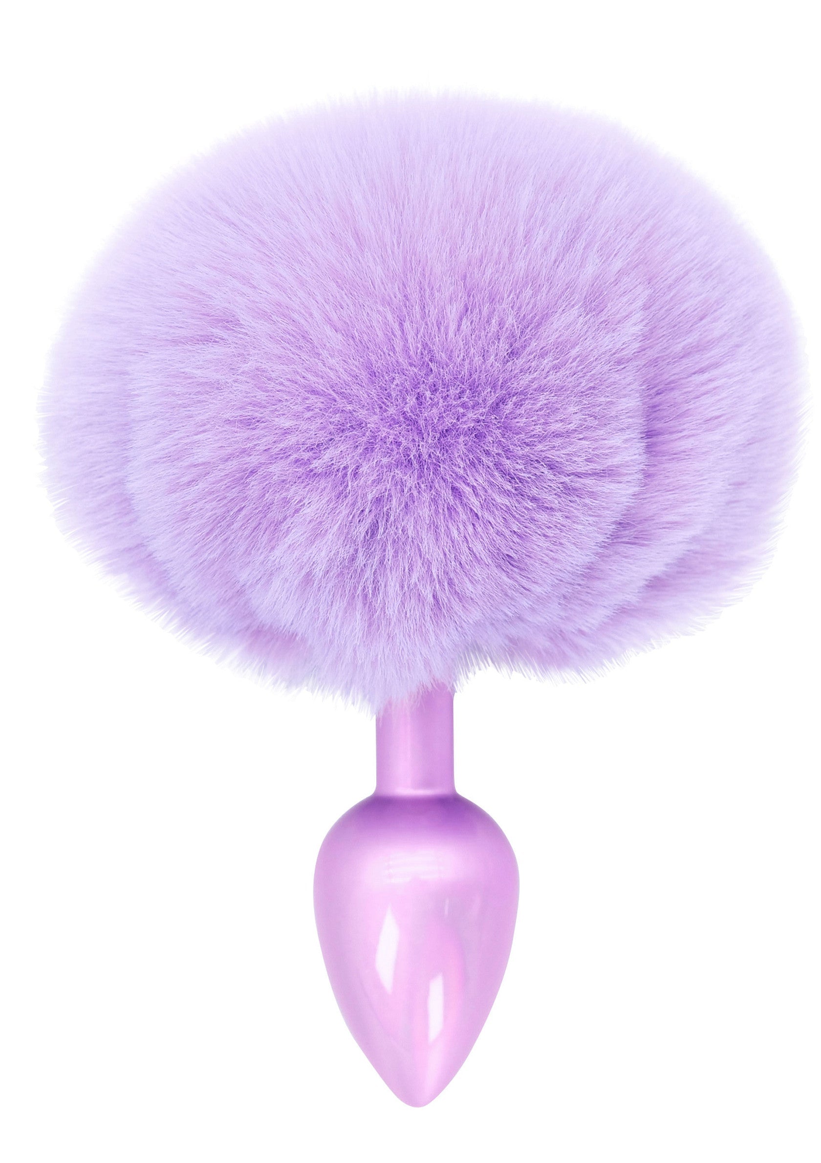 Enchanting purple Bunnytail butt plug