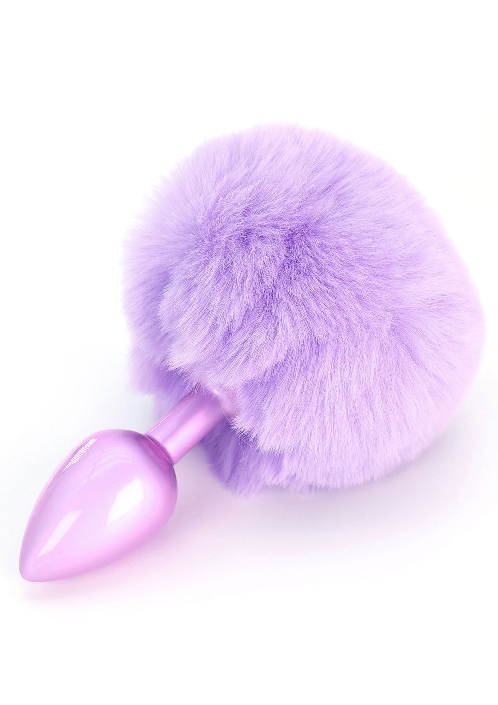 Enchanting purple Bunnytail butt plug