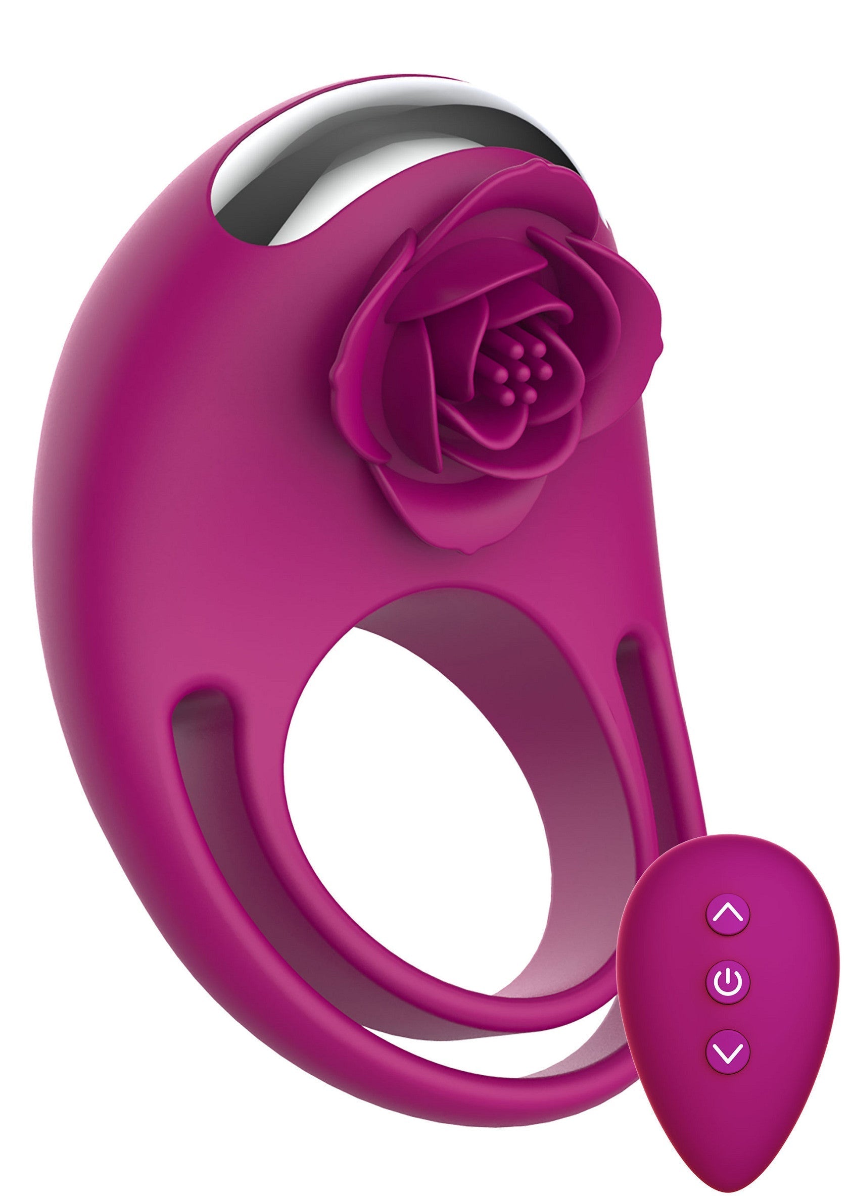 Put on a fuchsia C-Ring Remote
