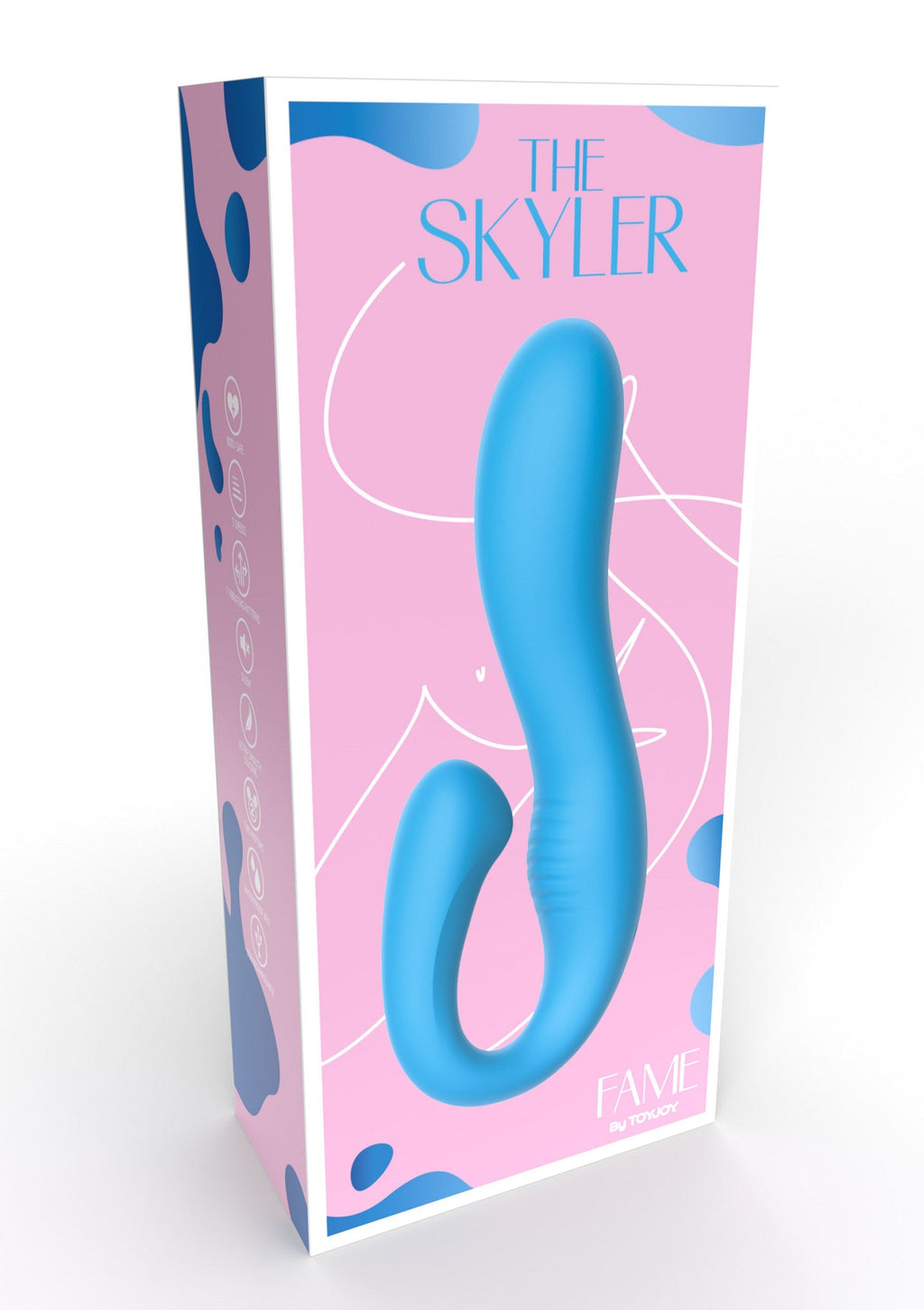 The blue Skyler Rabbit vibrator