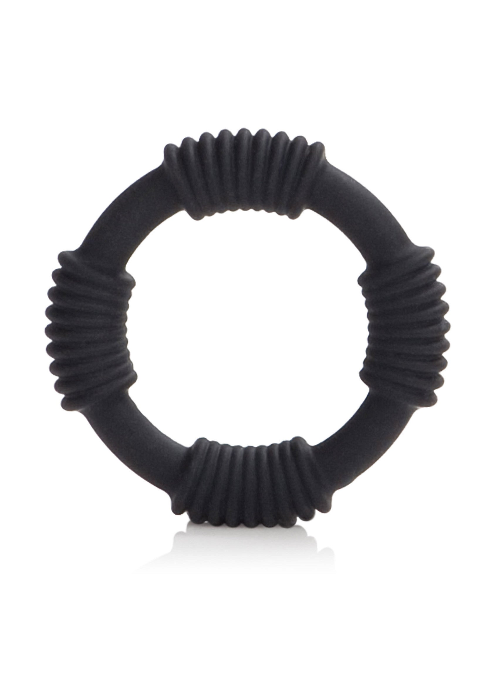 Hercules black silicone ring