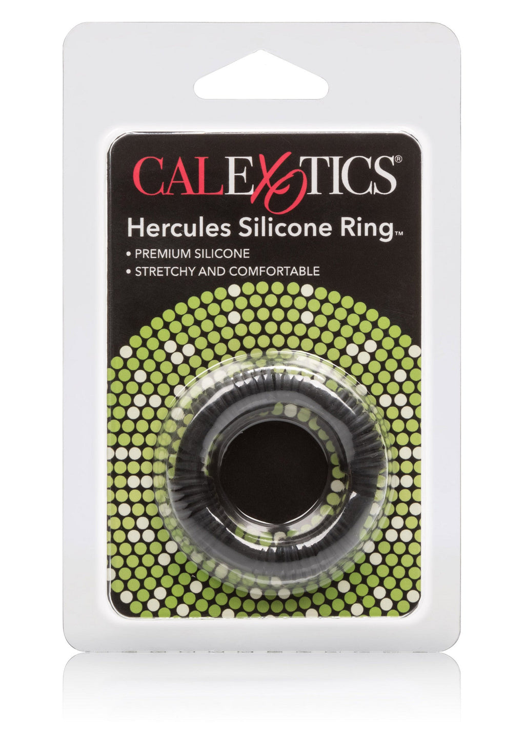 Hercules black silicone ring