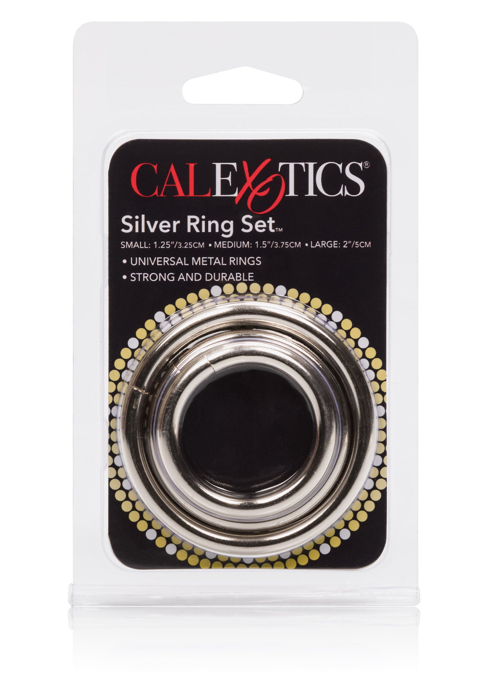 Sterling silver ring, 3-piece sterling silver set