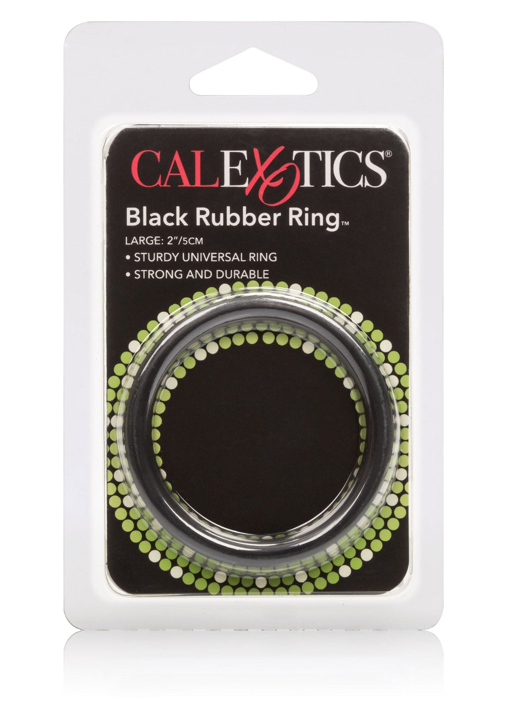 Large black rubber ring