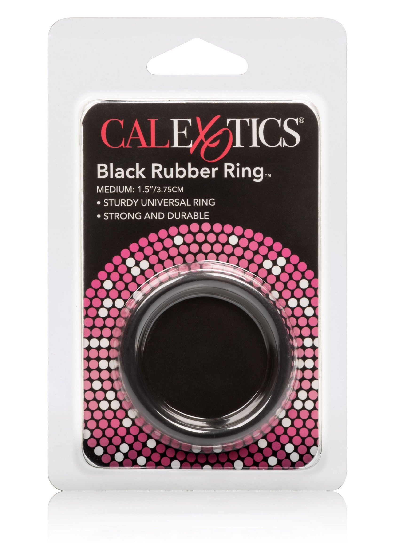 Medium black rubber ring