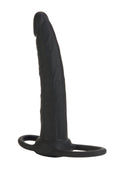 Black Silicone Double Rider