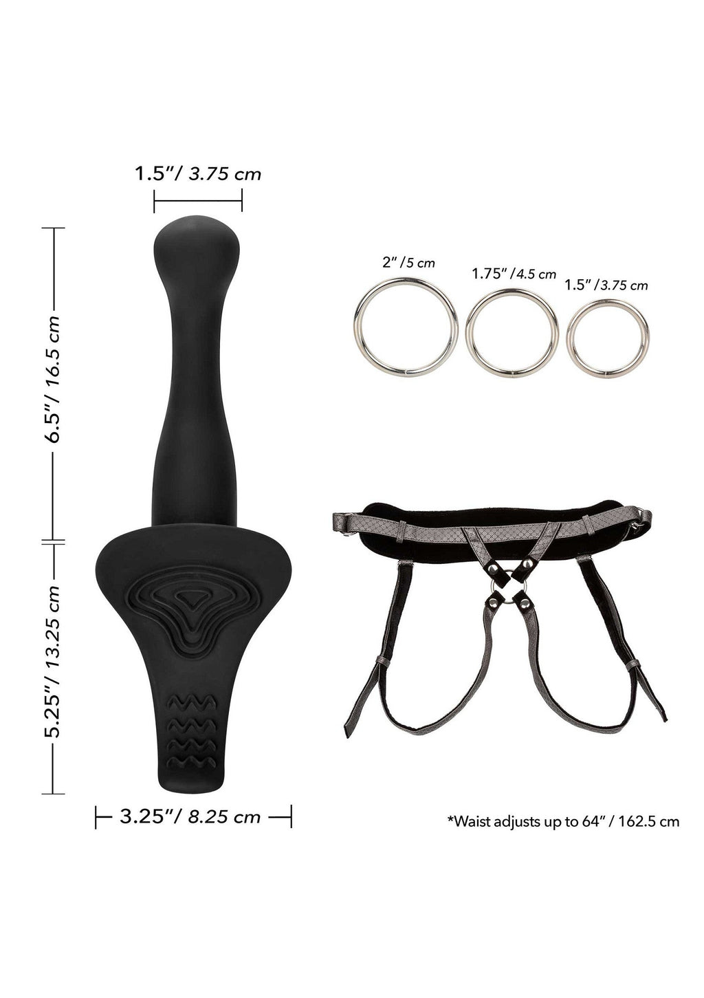 The Royal grey vibrating set