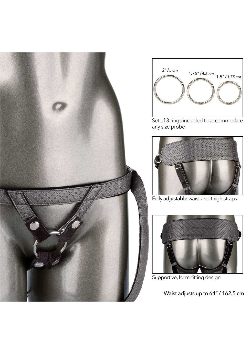 The Royal grey vibrating set