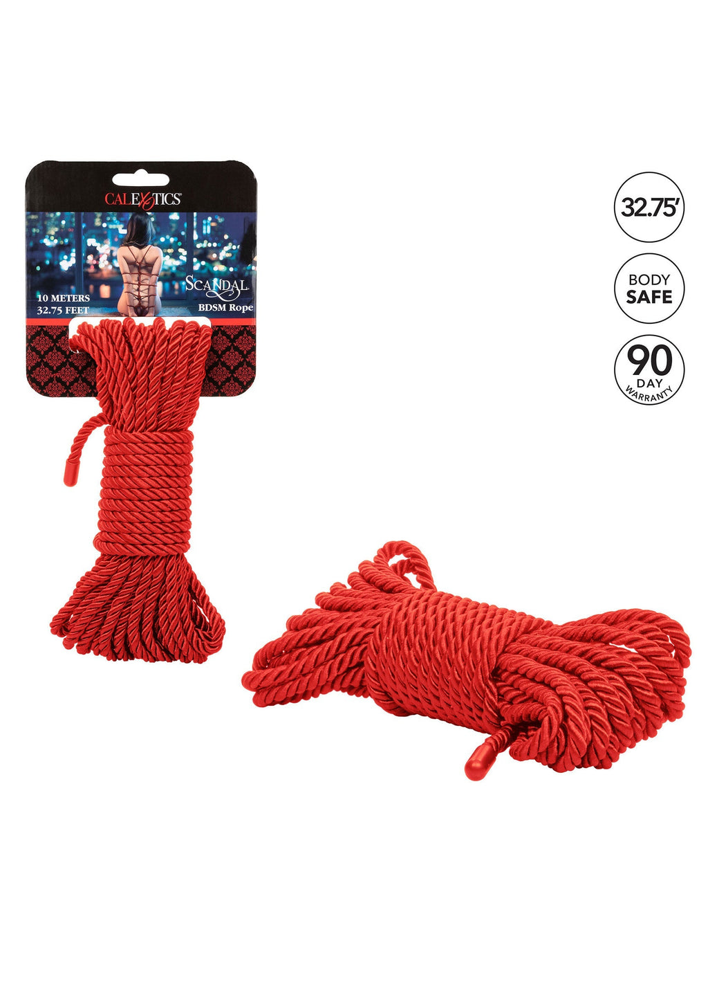 BDSM Rope Scandal 10 meters red